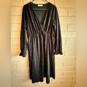 Hope ave Elegant Black Dress size L